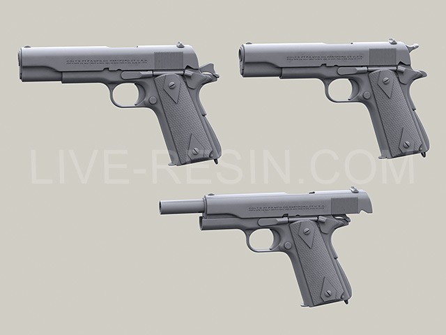 Live Resin[LRE35256]1/35 M1911コルトガバメント 1911-1926製造モデル