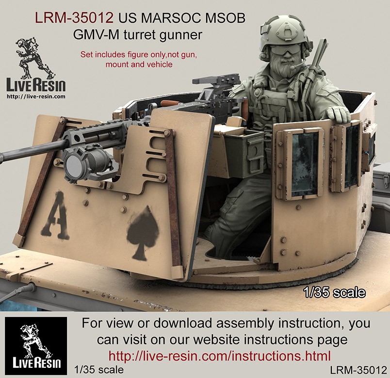 Live Resin[LRM35012]1/35 現用米特殊部隊(3)ネイビーシールズ - M.S Models Web Shop