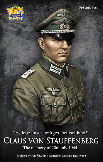 ナッツプラネット Np B008 1 10wwii独 ドイツ陸軍 ヒトラーを追い詰めた男 クラウス フォン シュタウフェンベルク少佐 M S Models Web Shop