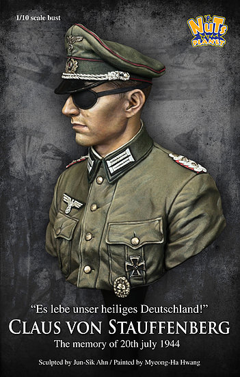 ナッツプラネット Np B008 1 10wwii独 ドイツ陸軍 ヒトラーを追い詰めた男 クラウス フォン シュタウフェンベルク少佐 M S Models Web Shop
