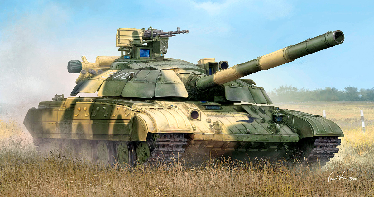 トランペッター[TR09592]1/35ウクライナ陸軍T-64BM主力戦車