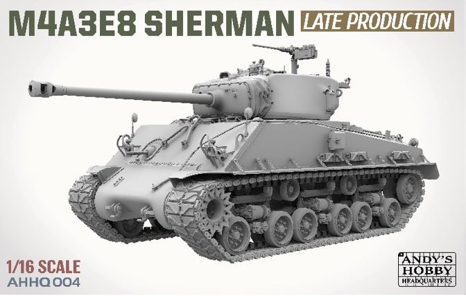 タコム[TKOAHHQ-004]1/16 M4A3E8 シャーマン「イージーエイト」 Models Web Shop