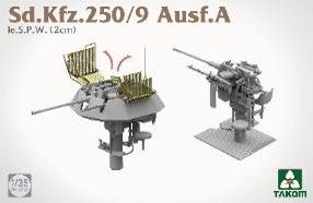 タコム[TKO2213]1/35 Sd.Kfz.250/9 A型 Ie.S.P.W. (2cm) - M.S Models
