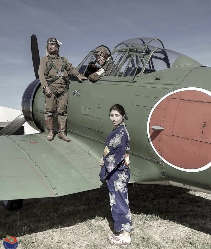 トリファクトリー[MF-36A]1/32 WWII 日本海軍パイロットと見送る女性