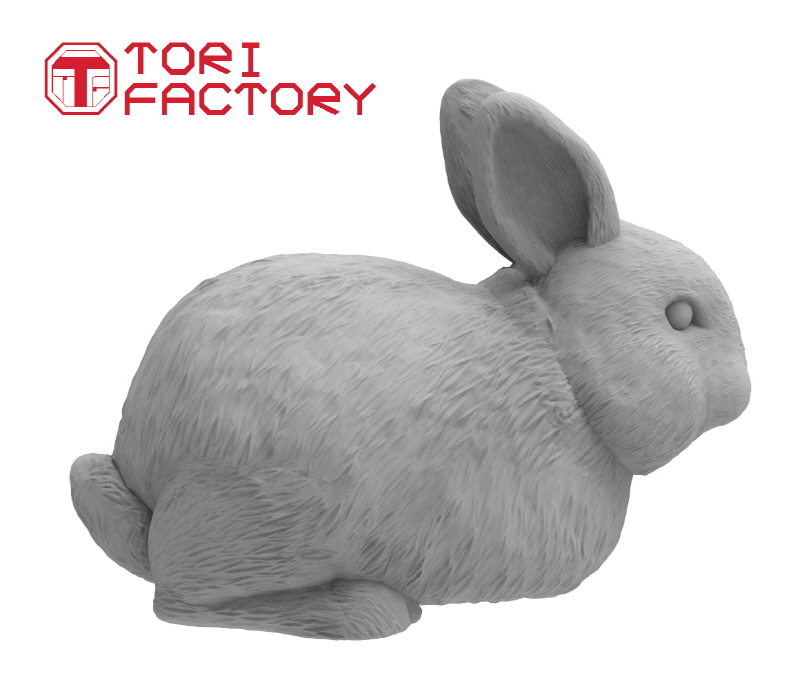 トリファクトリー[ZA-16C]1/12 ジオラマアクセサリー ウサギセット(5点)